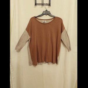 Tan/ Cream sweater